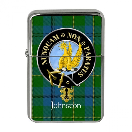 Johnston Scottish Clan Crest Flip Top Lighter