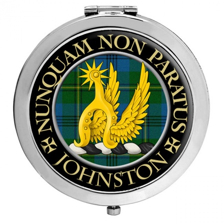 Johnston Scottish Clan Crest Compact Mirror