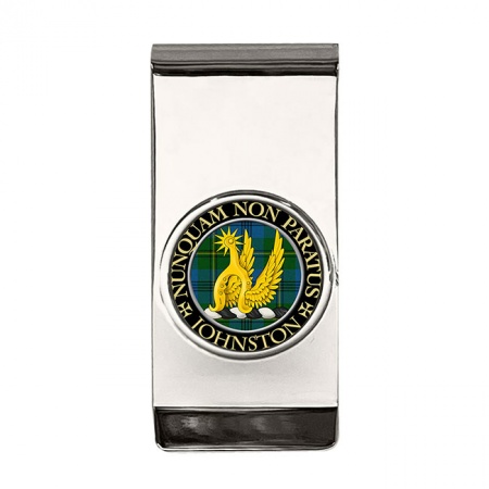 Johnston Scottish Clan Crest Money Clip