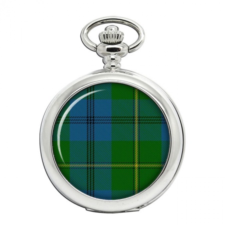 Johnston Scottish Tartan Pocket Watch