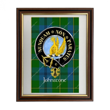 Johnstone Scottish Clan Crest Framed Print