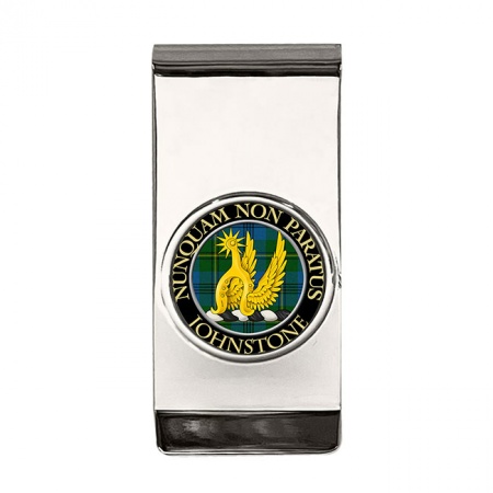 Johnstone Scottish Clan Crest Money Clip