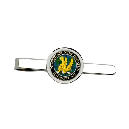 Johnstone Scottish Clan Crest Tie Clip