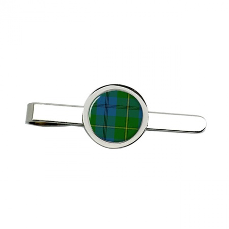 Johnstone Scottish Tartan Tie Clip