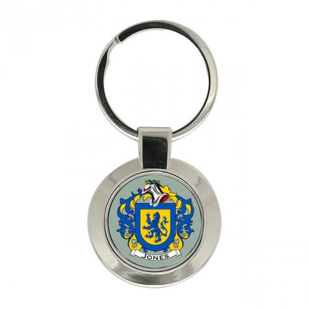 Jones (Wales) Coat of Arms Key Ring