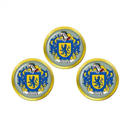 Jones (Wales) Coat of Arms Golf Ball Markers