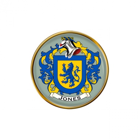 Jones (Wales) Coat of Arms Pin Badge