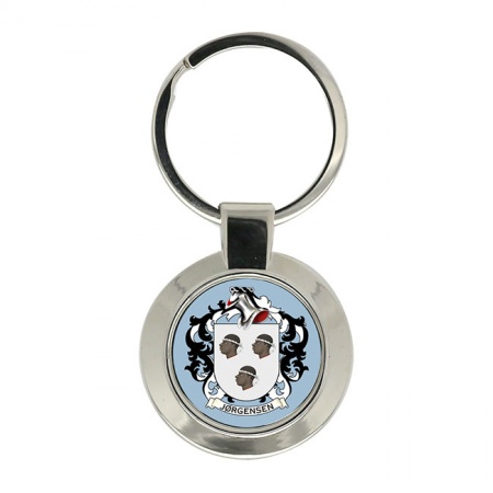 Jrgensen (Denmark) Coat of Arms Key Ring