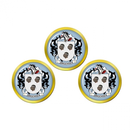 Jrgensen (Denmark) Coat of Arms Golf Ball Markers