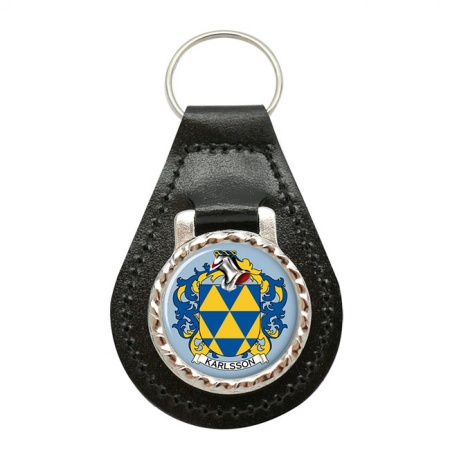 Karlsson (Sweden) Coat of Arms Key Fob