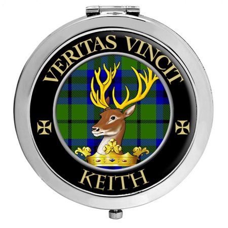 Keith Scottish Clan Crest Compact Mirror
