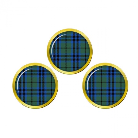 Keith Scottish Tartan Golf Ball Markers