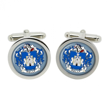 Kelly (Ireland) Coat of Arms Cufflinks