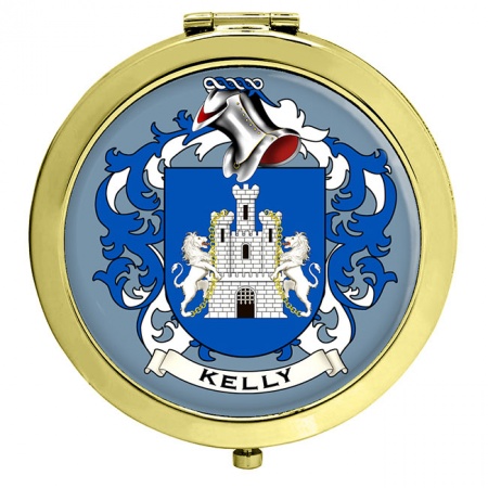 Kelly (Ireland) Coat of Arms Compact Mirror