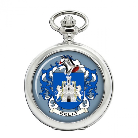 Kelly (Ireland) Coat of Arms Pocket Watch