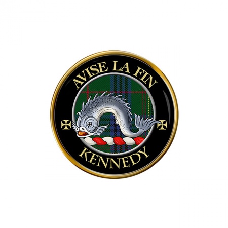 Kennedy Scottish Clan Crest Pin Badge