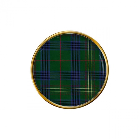 Kennedy Scottish Tartan Pin Badge