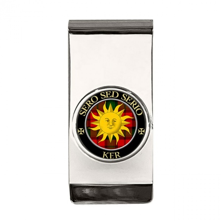 Ker Scottish Clan Crest Money Clip