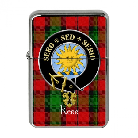 Kerr Scottish Clan Crest Flip Top Lighter