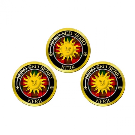 Kerr Scottish Clan Crest Golf Ball Markers