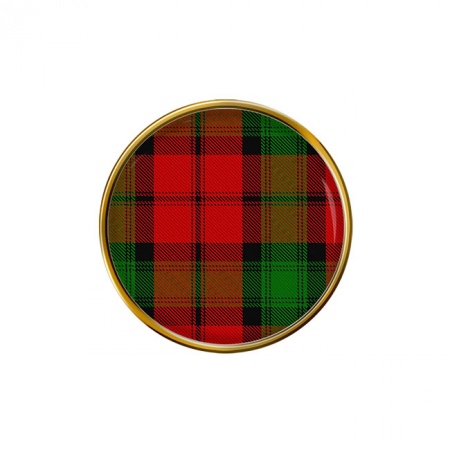 Kerr Scottish Tartan Pin Badge