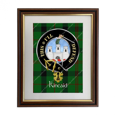 Kincaid Scottish Clan Crest Framed Print