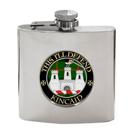 Kincaid Scottish Clan Crest Hip Flask