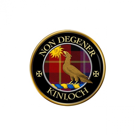 Kinloch Scottish Clan Crest Pin Badge