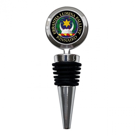 Kinnaird Scottish Clan Crest Bottle Stopper