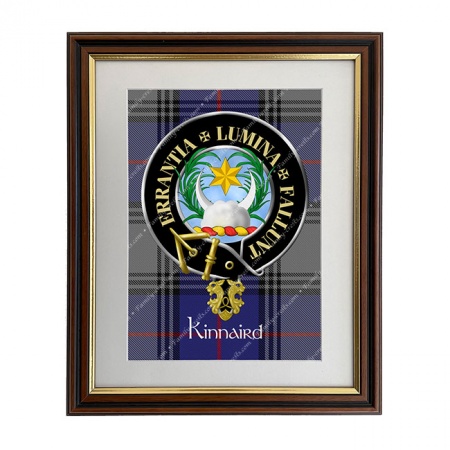 Kinnaird Scottish Clan Crest Framed Print