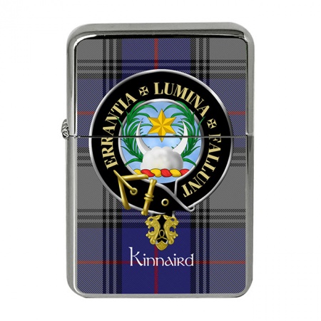Kinnaird Scottish Clan Crest Flip Top Lighter