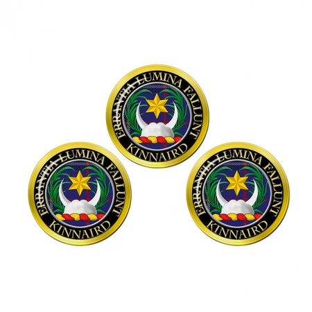 Kinnaird Scottish Clan Crest Golf Ball Markers