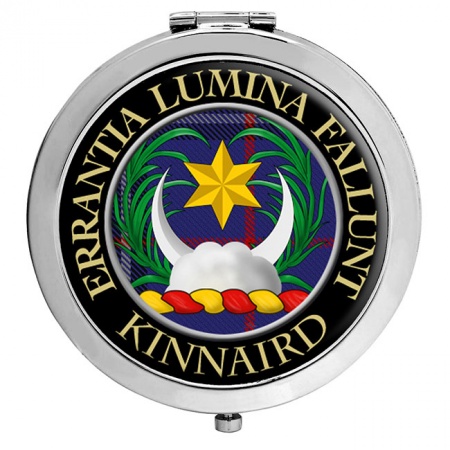 Kinnaird Scottish Clan Crest Compact Mirror