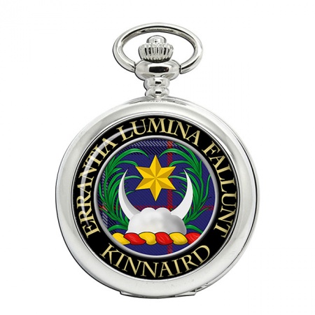 Kinnaird Scottish Clan Crest Pocket Watch