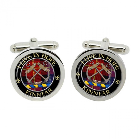 Kinnear Scottish Clan Crest Cufflinks