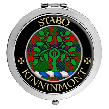 Kinninmont Scottish Clan Crest Compact Mirror