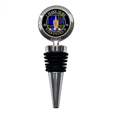 Kirkpatrick Scottish Clan Crest Bottle Stopper