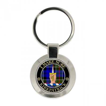 Kirkpatrick Scottish Clan Crest Key Ring