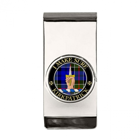 Kirkpatrick Scottish Clan Crest Money Clip