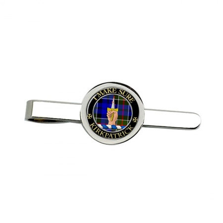 Kirkpatrick Scottish Clan Crest Tie Clip