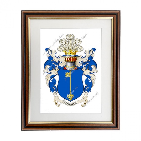 Kowalski (Poland) Coat of Arms Framed Print