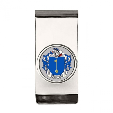 Kowalski (Poland) Coat of Arms Money Clip