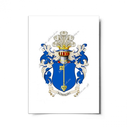 Kowalski (Poland) Coat of Arms Print