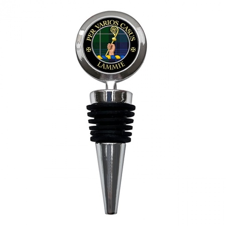 Lammie Scottish Clan Crest Bottle Stopper