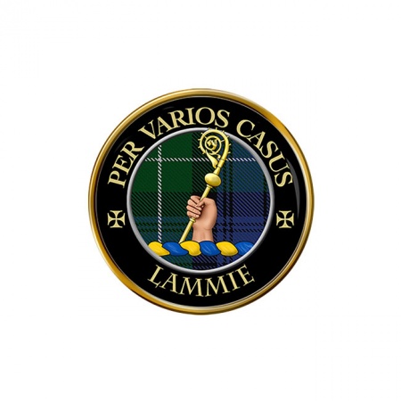 Lammie Scottish Clan Crest Pin Badge