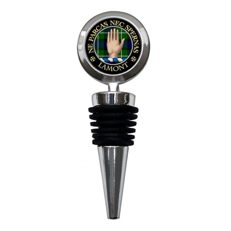 Lamont Scottish Clan Crest Bottle Stopper