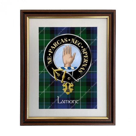 Lamont Scottish Clan Crest Framed Print