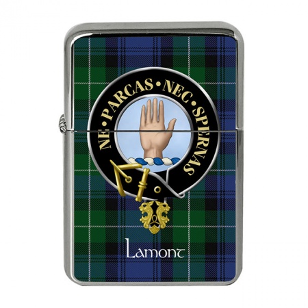 Lamont Scottish Clan Crest Flip Top Lighter