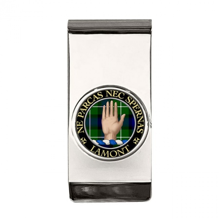 Lamont Scottish Clan Crest Money Clip