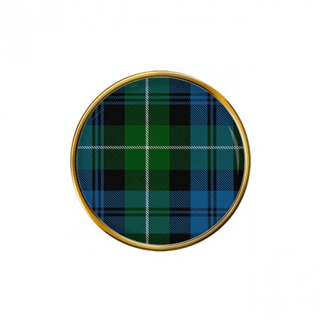 Lamont Scottish Tartan Pin Badge